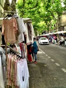 Saturday Market Uzes, France