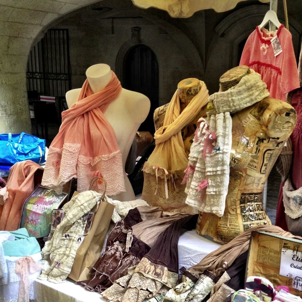 Saturday Market Uzes, France