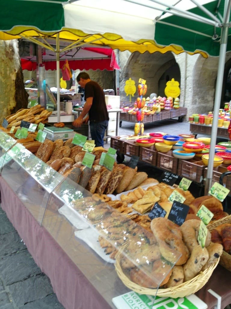 Saturday Market Uzes, France