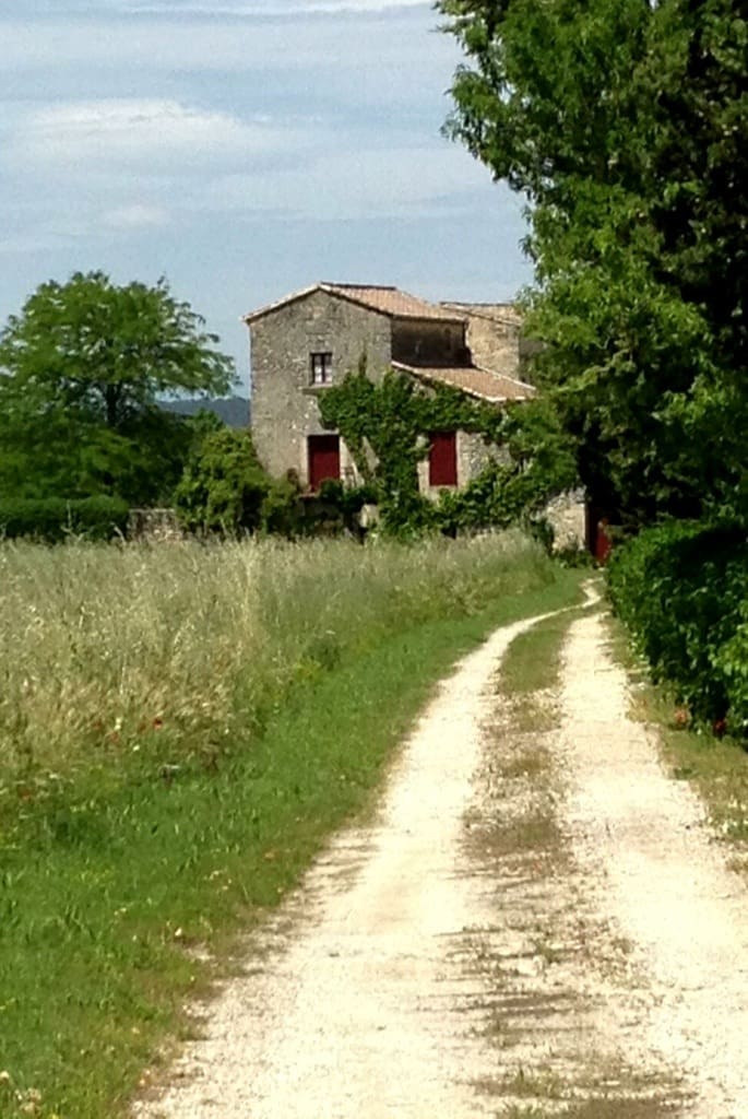 Outside Uzes