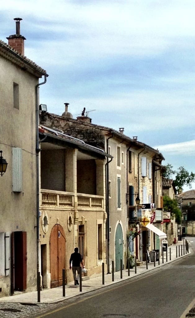 Outside Uzes