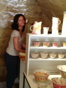 handmade pottery e