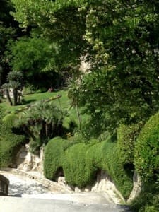Jardin Fontaine in Nimes, France