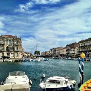 Sete, a French beach holiday site