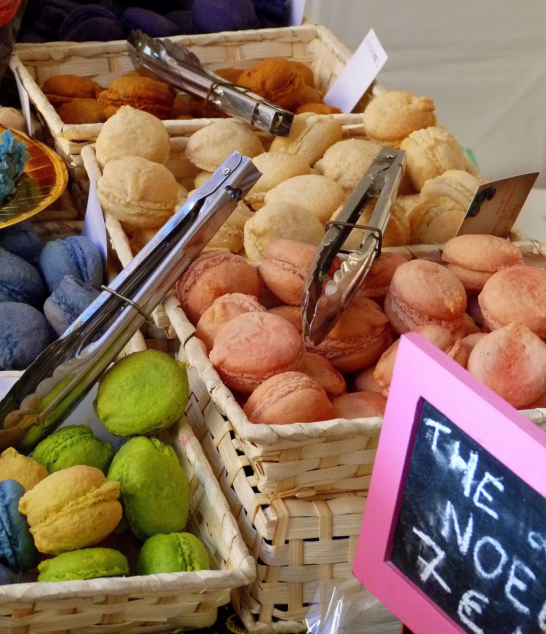 Macaroons at Christmas Market Uzes. Need I say more?!