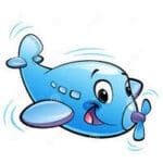 Happy airplane