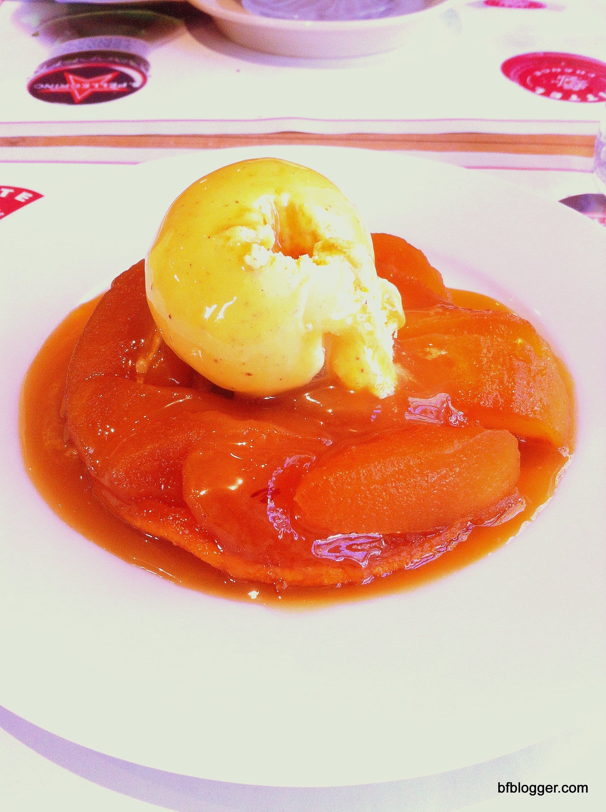 French apple pie dessert