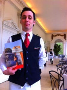 Waiter at The Orangery