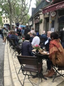 Village scenes in Uzès 
