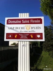 Domaine Saint Firmin in Uzes