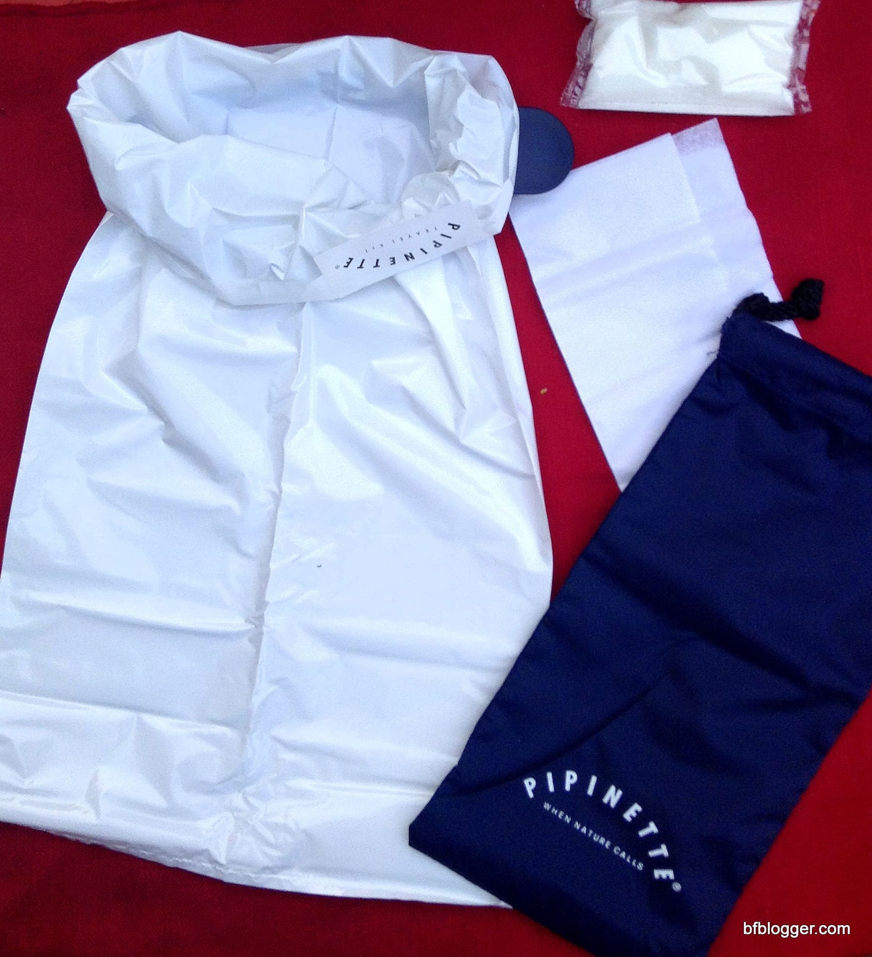 Contents of Pipinette travel kit