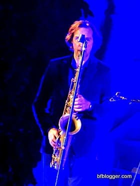 Jim Tomlinson, Stacey's husband and saxophonist extraordinaire.