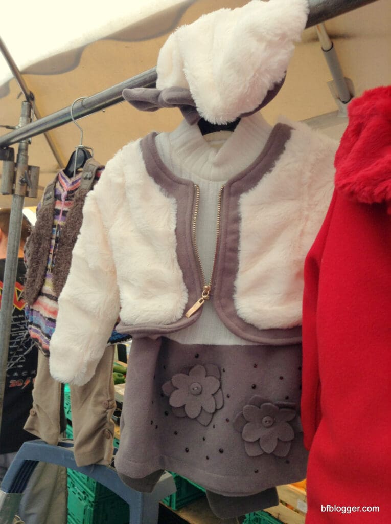 Kid's fashions at the Saturday Market