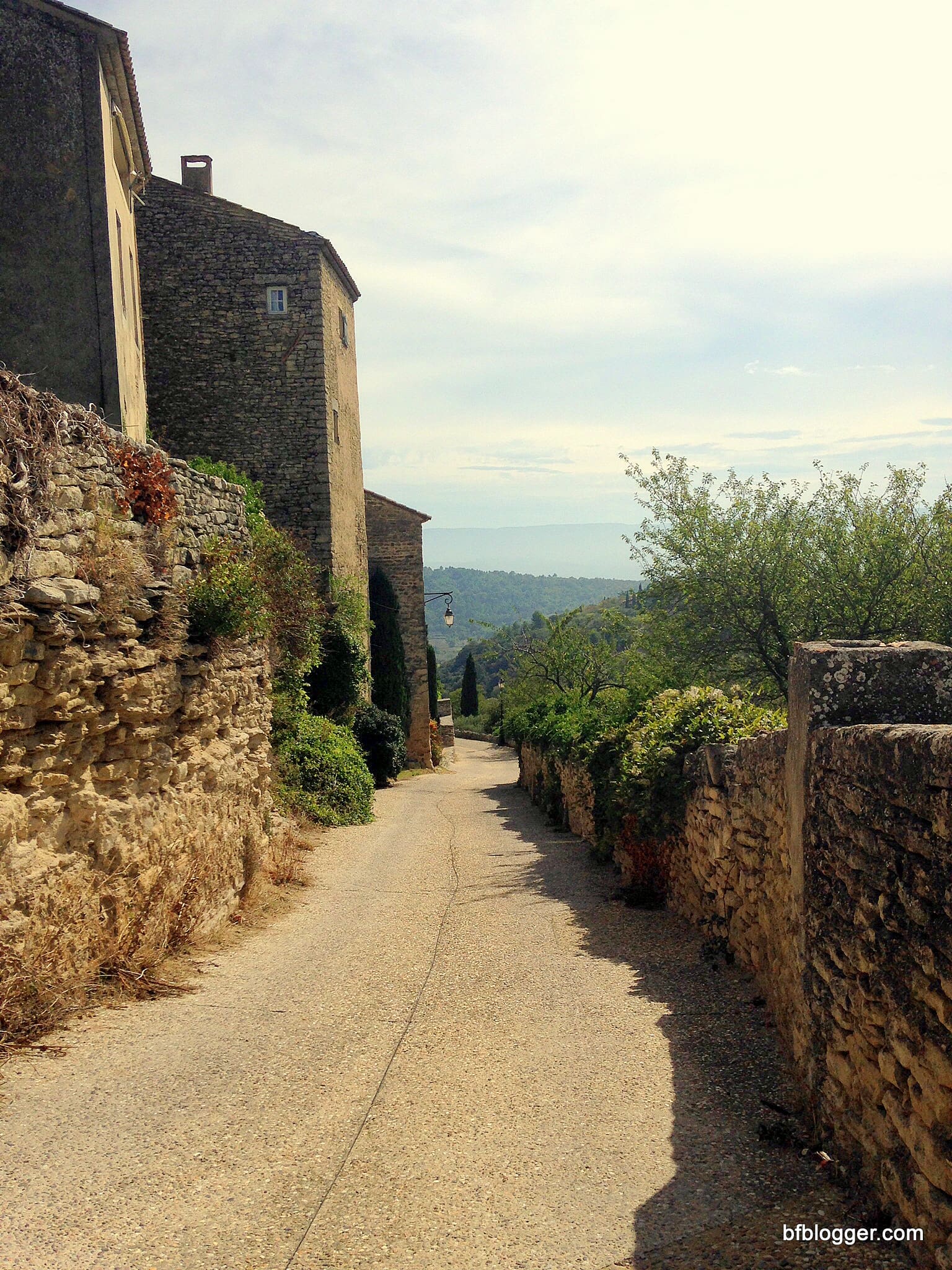 Map of Luberon Route