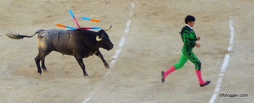 Banderillero on the run