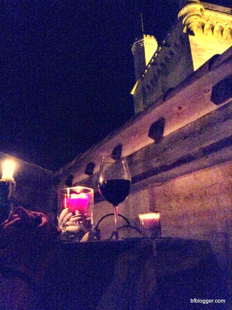 Wine time at the Duchey