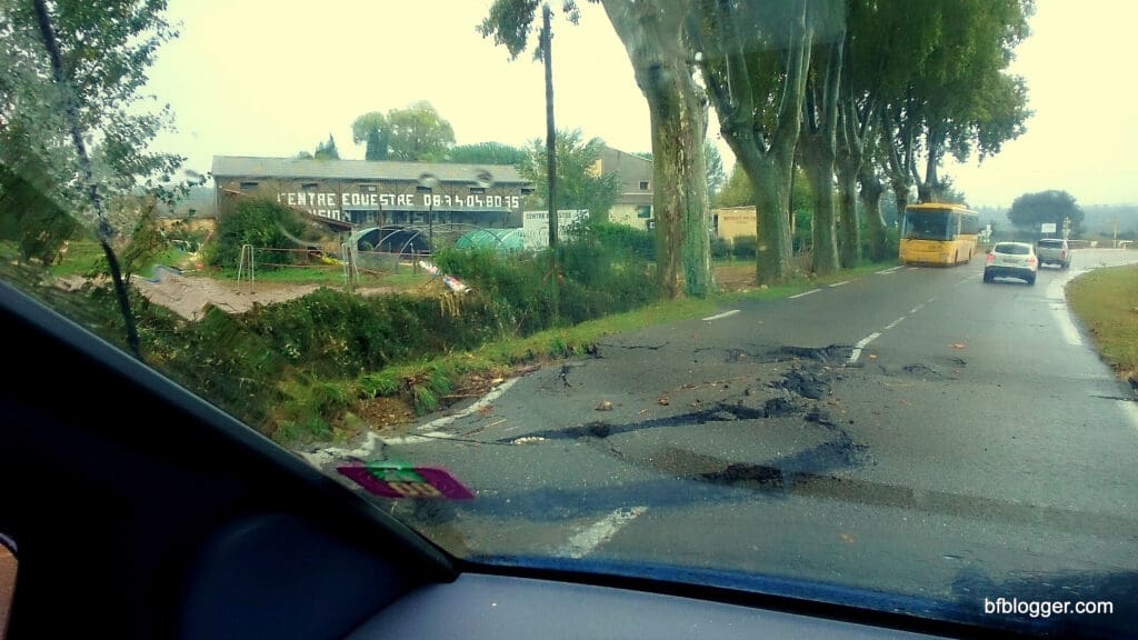 South of France flood