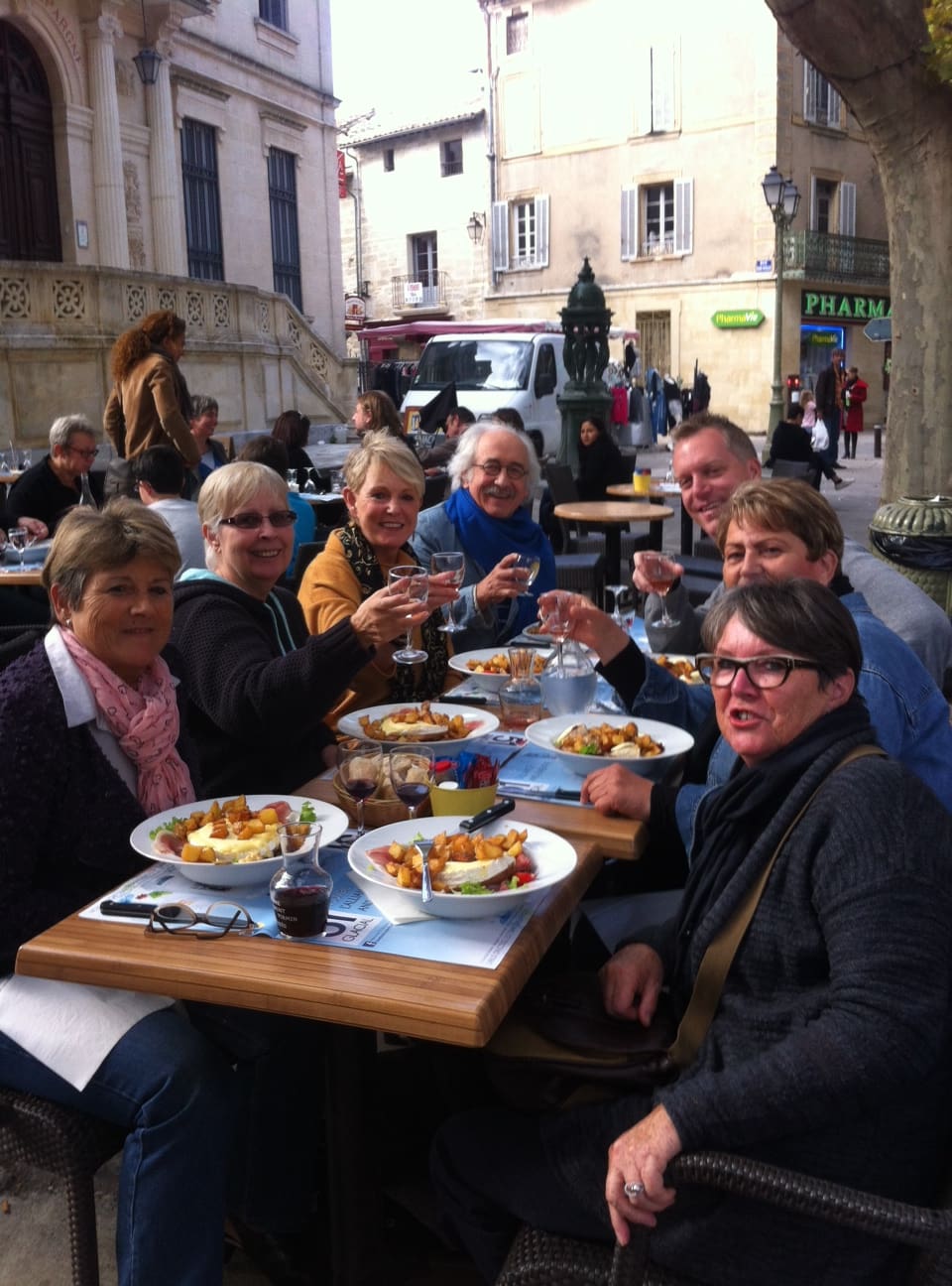 Family Is Visiting Uzès
