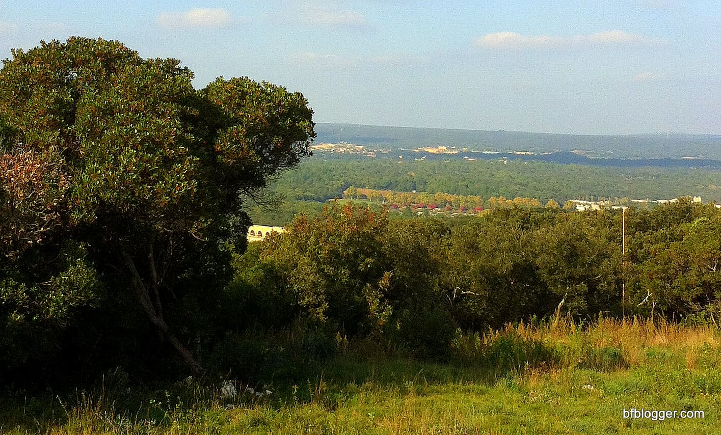 Pont du Gard from afar