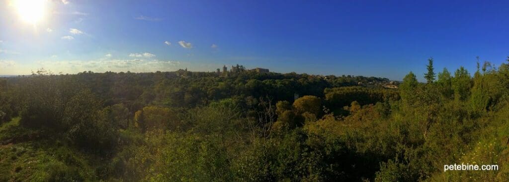 The view of Uzes 