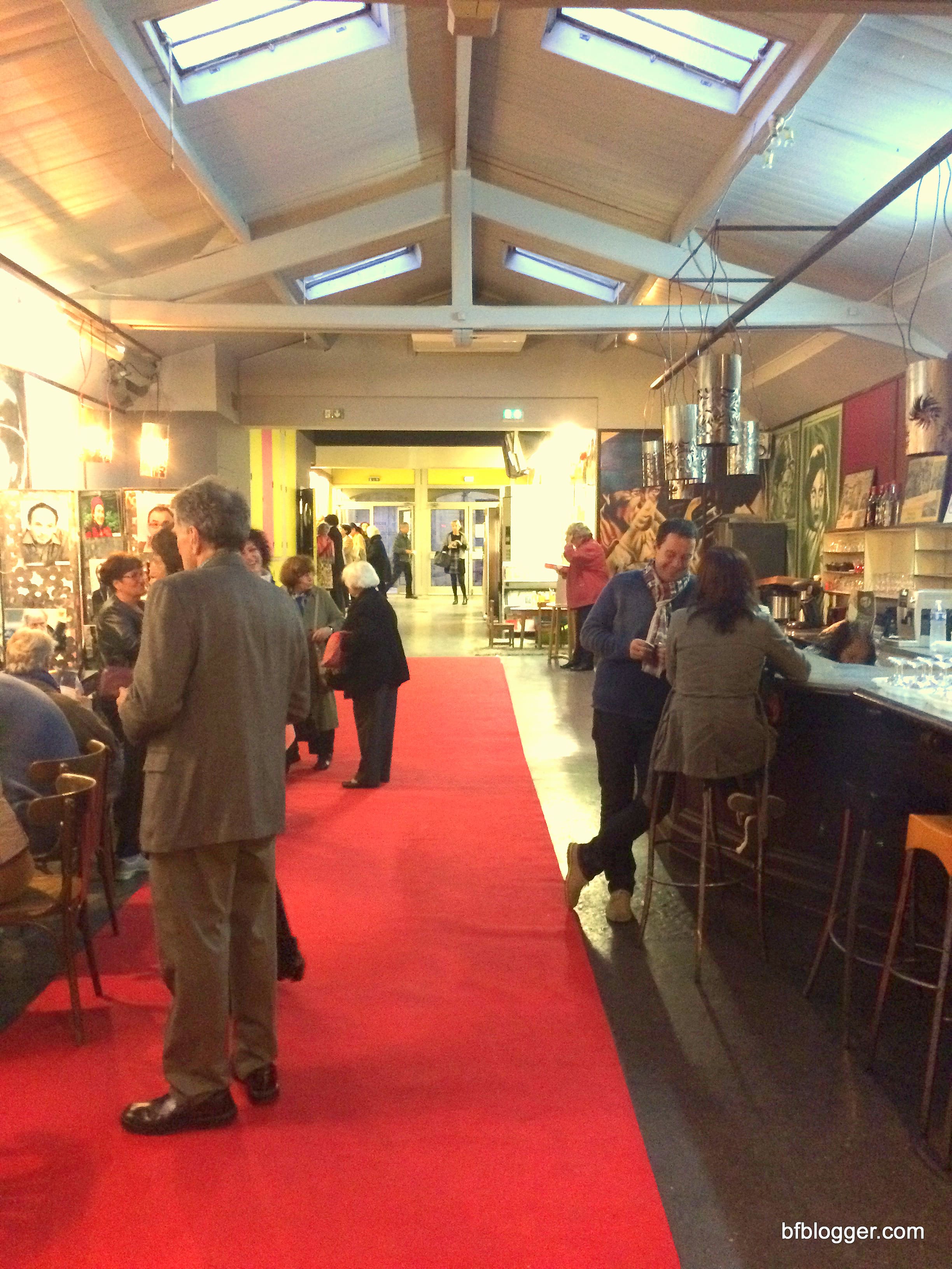 The cinema bar