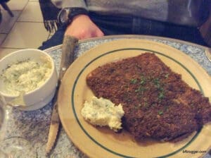 Tripe with cornichon 