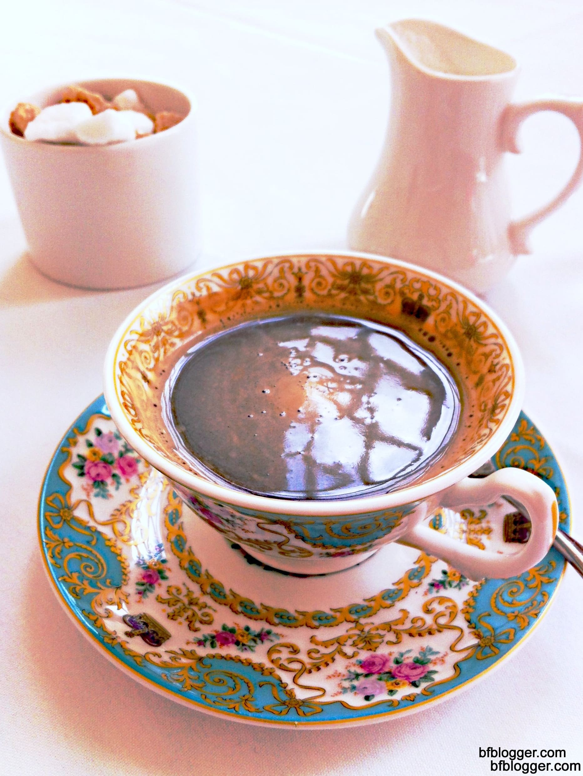 Coffee at the Orangery, Kensington Palace, London, UK