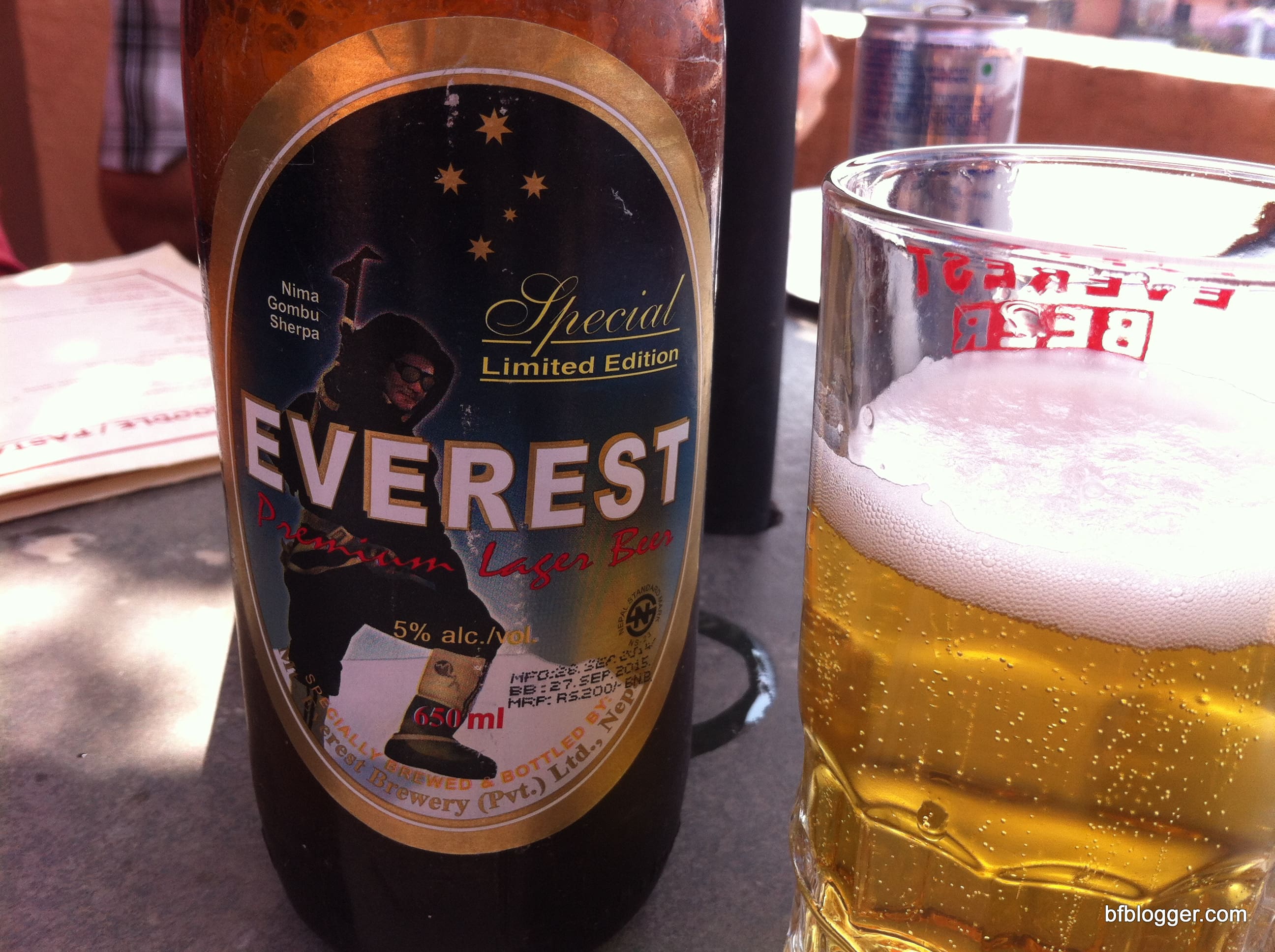 Everest Beer, Kathmandu, Nepal