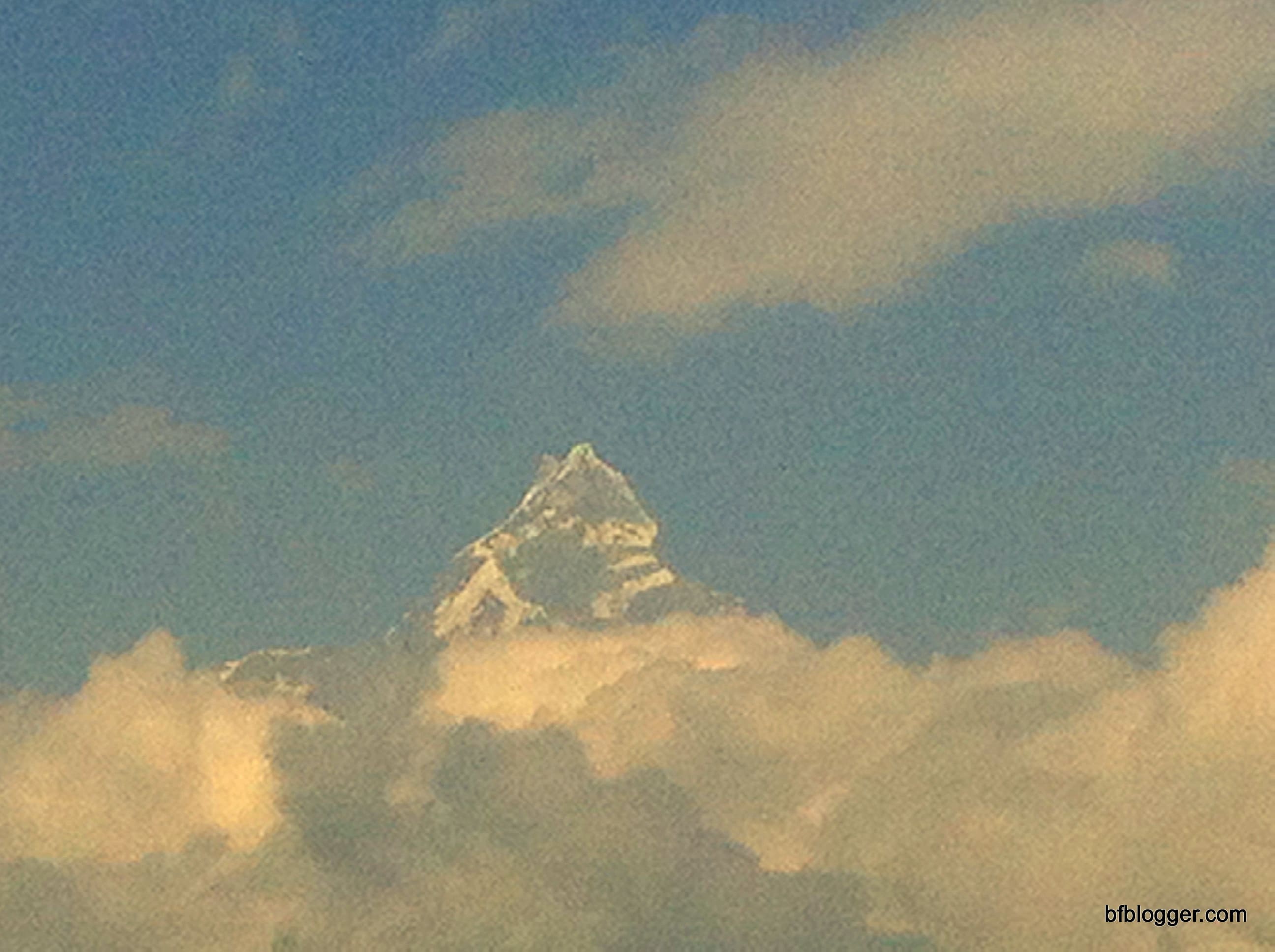 Fishtail Mountain of Nepal