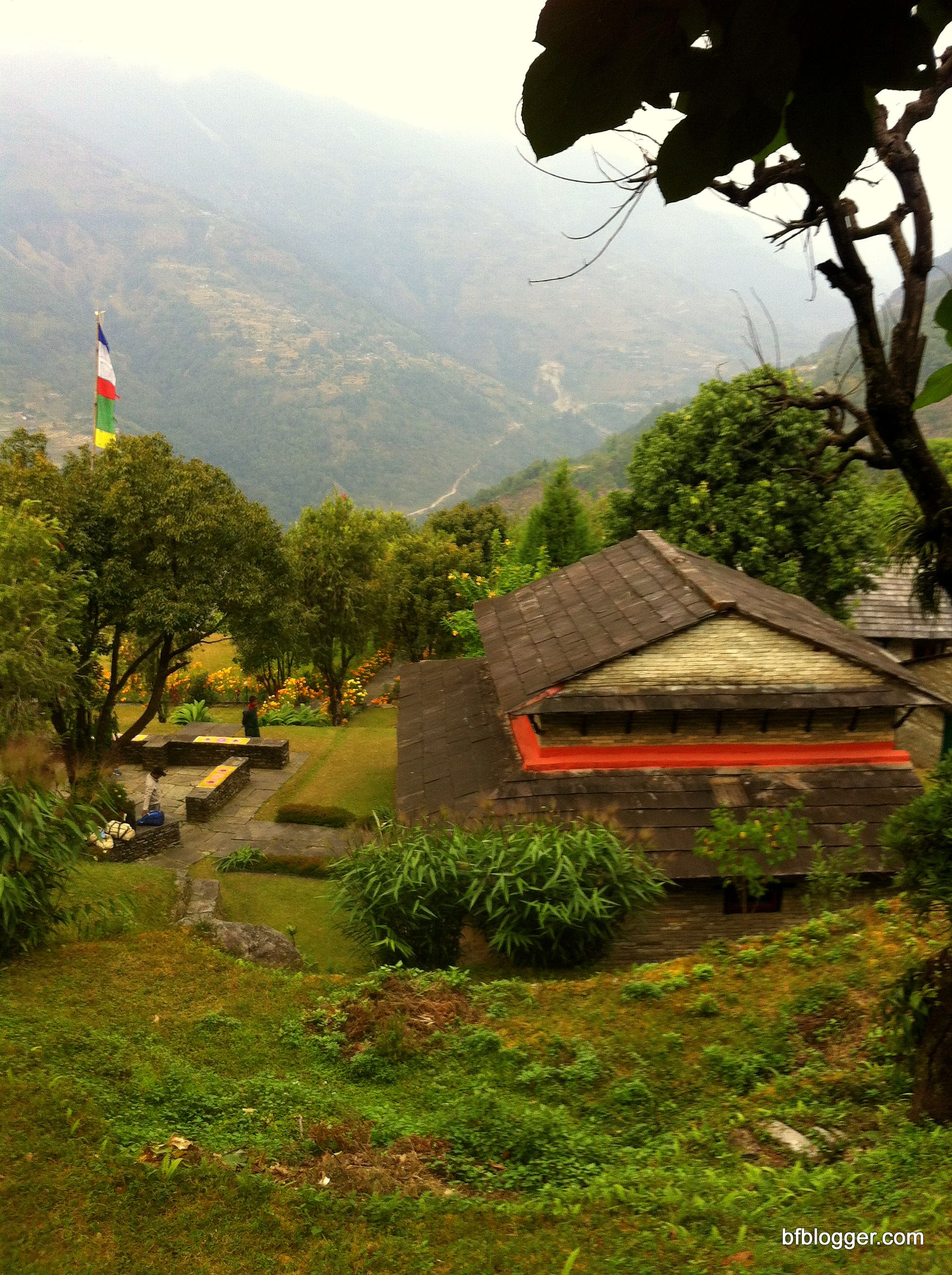 Home away from home for four nights on the Himalayan trek