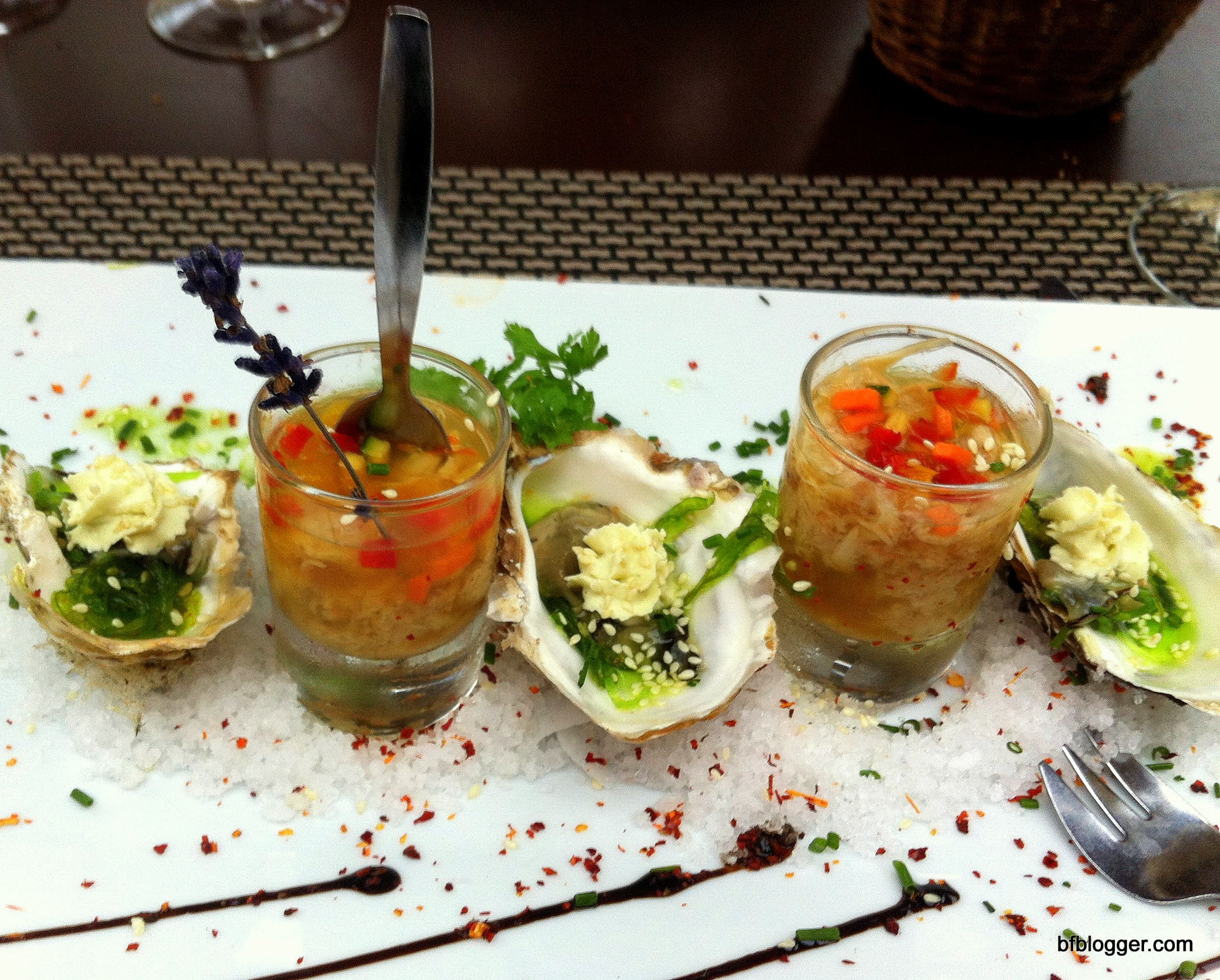 Seafood Starter in Lacoste, France