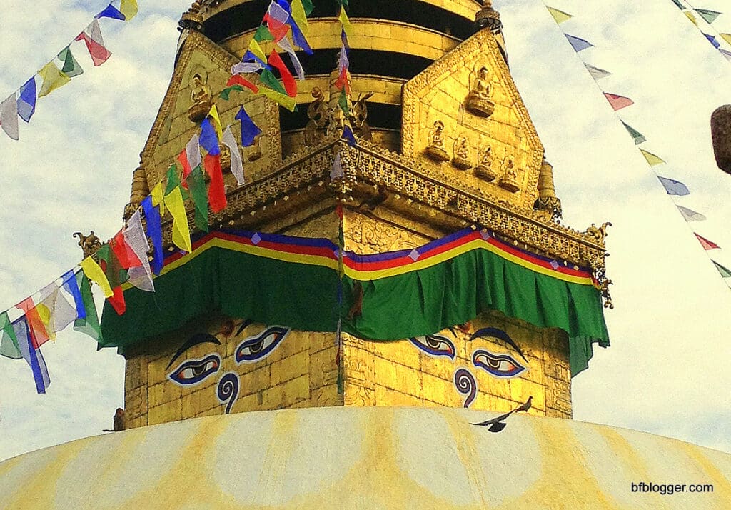 Stupa at Monkey Temple