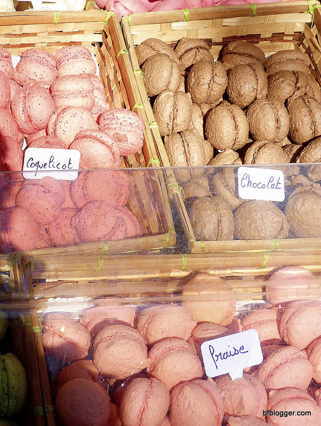 Macaroons from Christmas Market, Uzes 