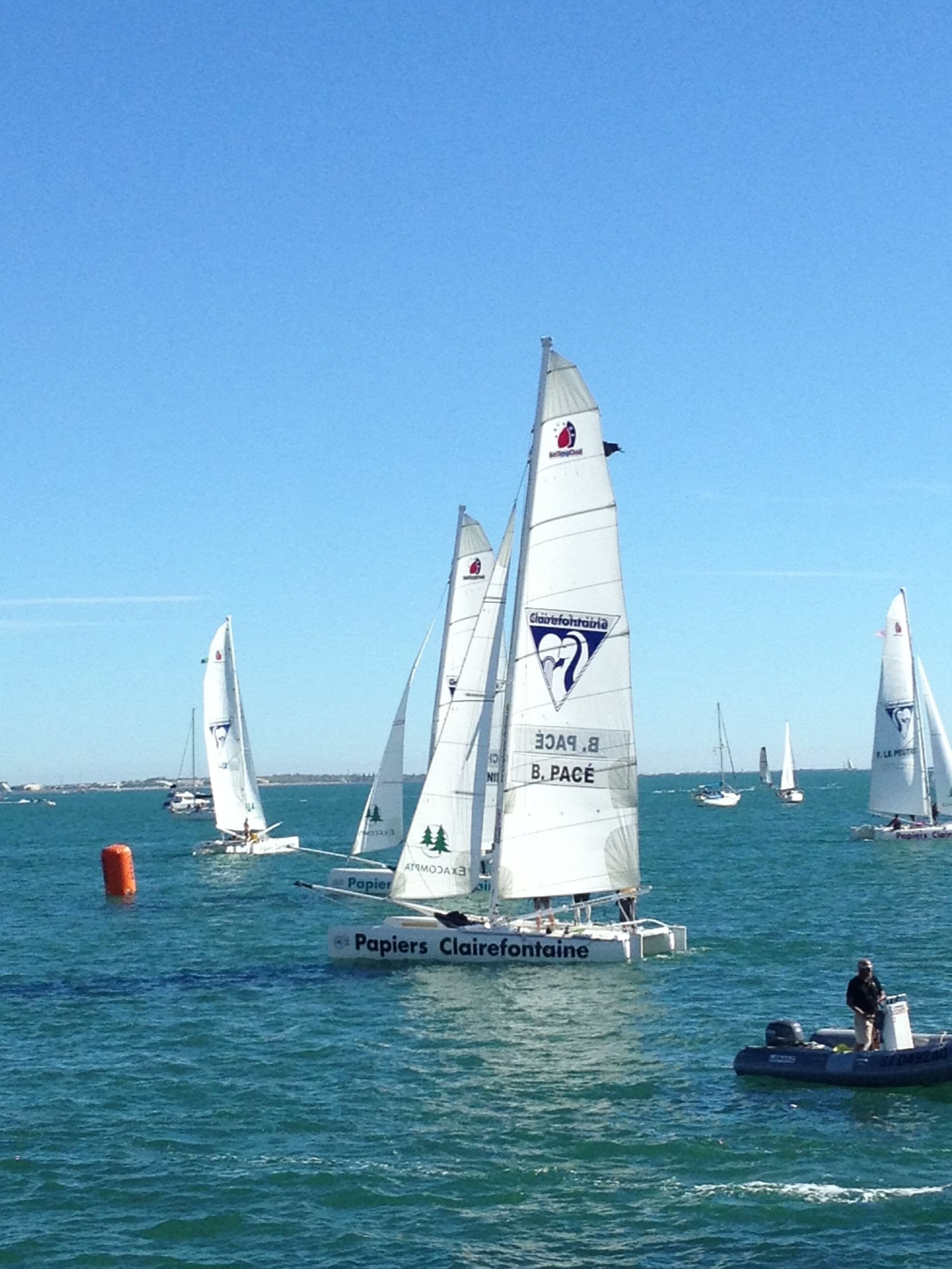 Sailing regatta at La Grande-Motte