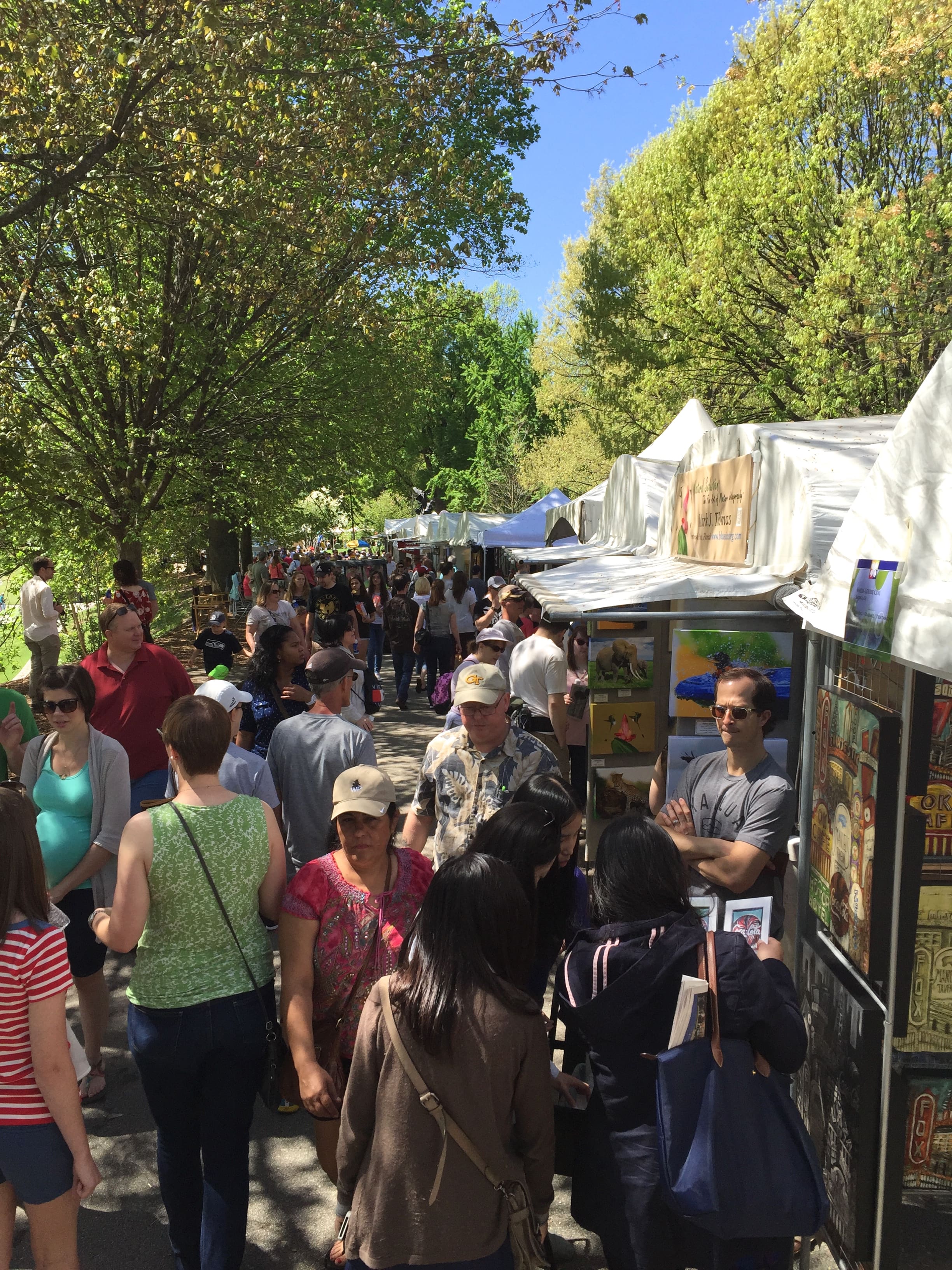 Dogwood Festival in Atlanta Georgia