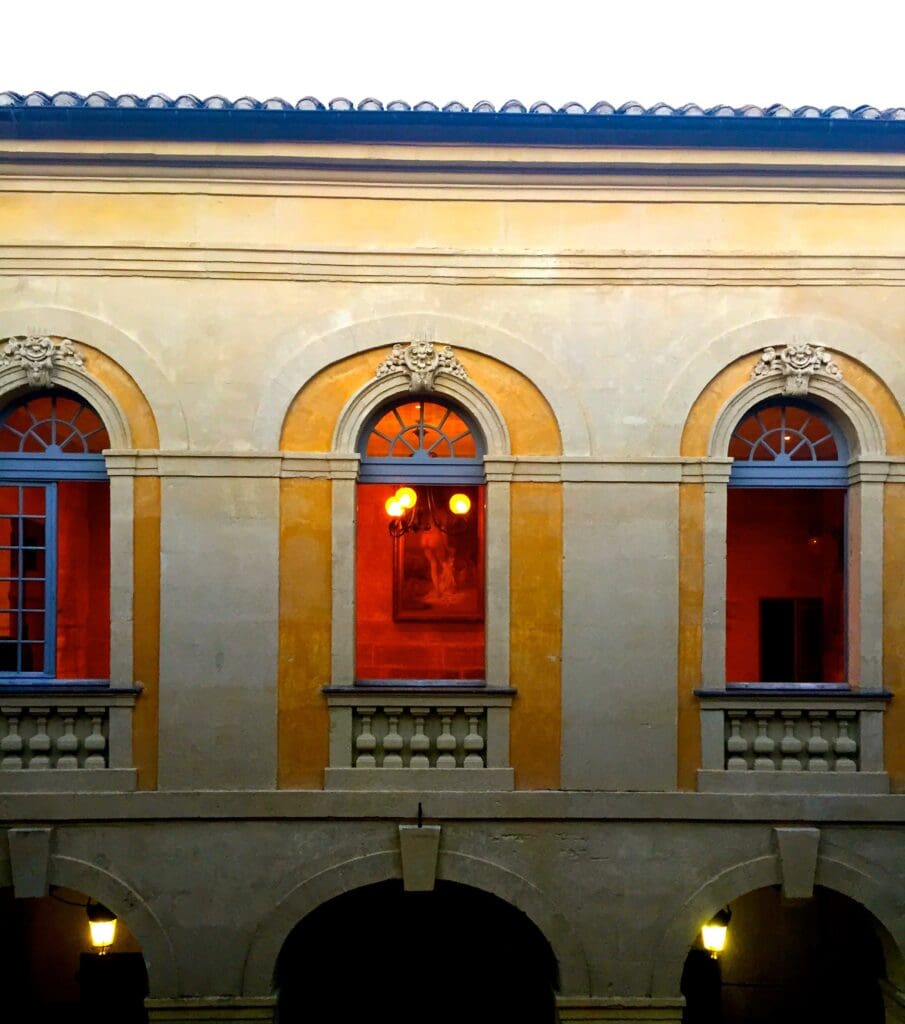 Inside the Hotel de Ville (Mairie)