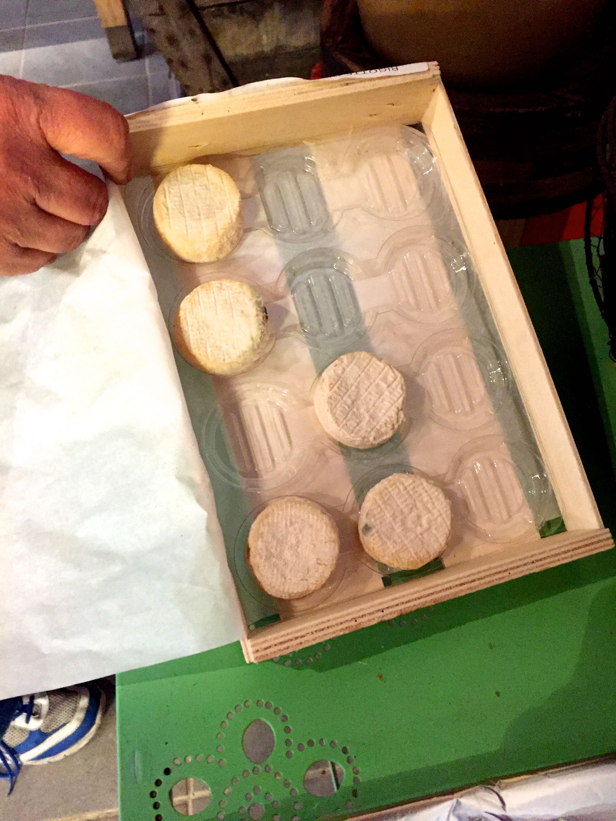 Fresh chèvre cheese