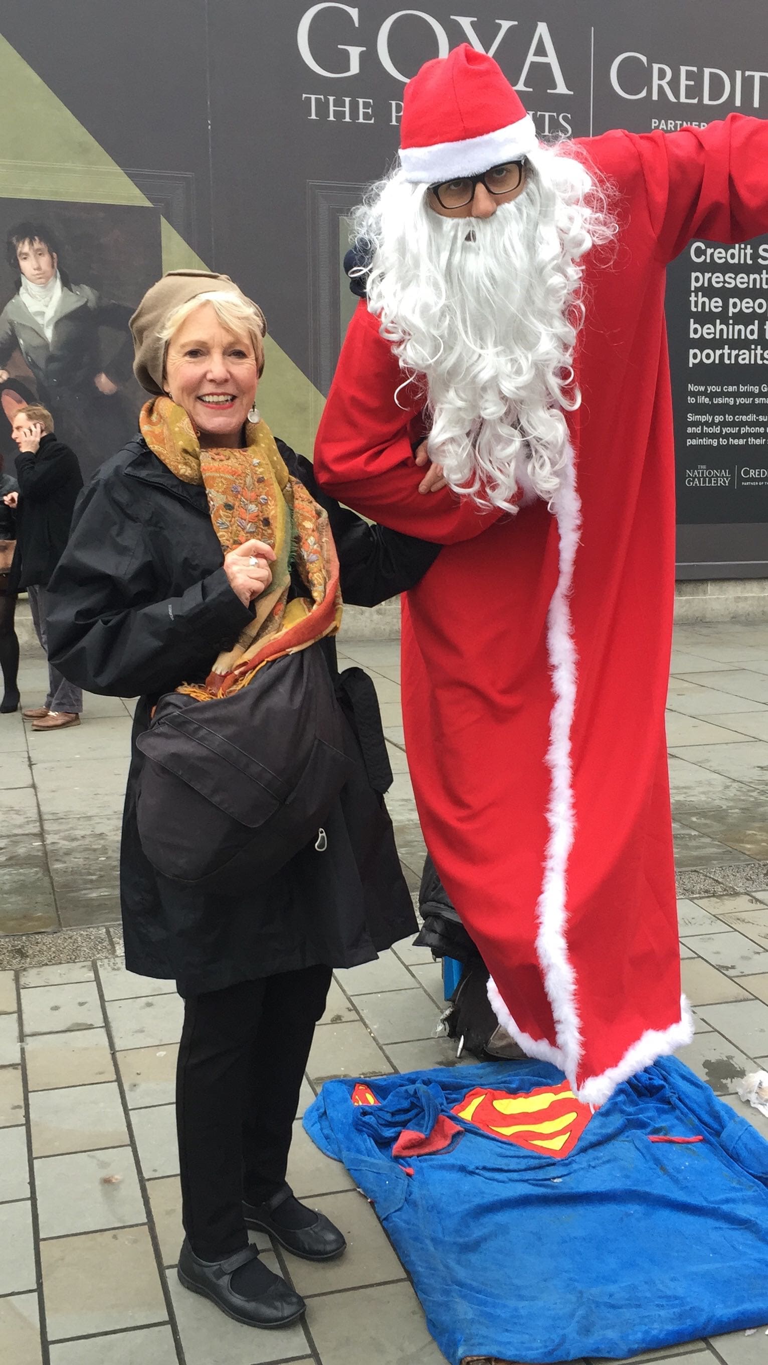 Trafalgar Square Santa