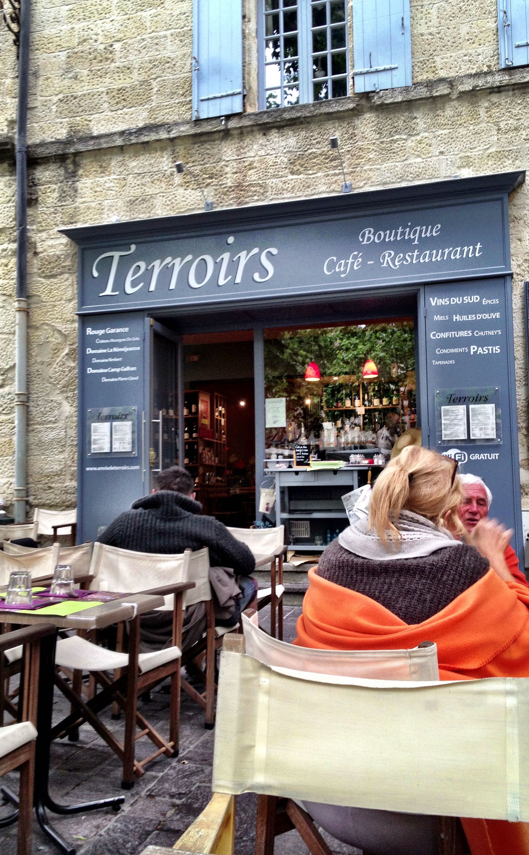 Terroirs Restaurant on the Place aux Herbes
