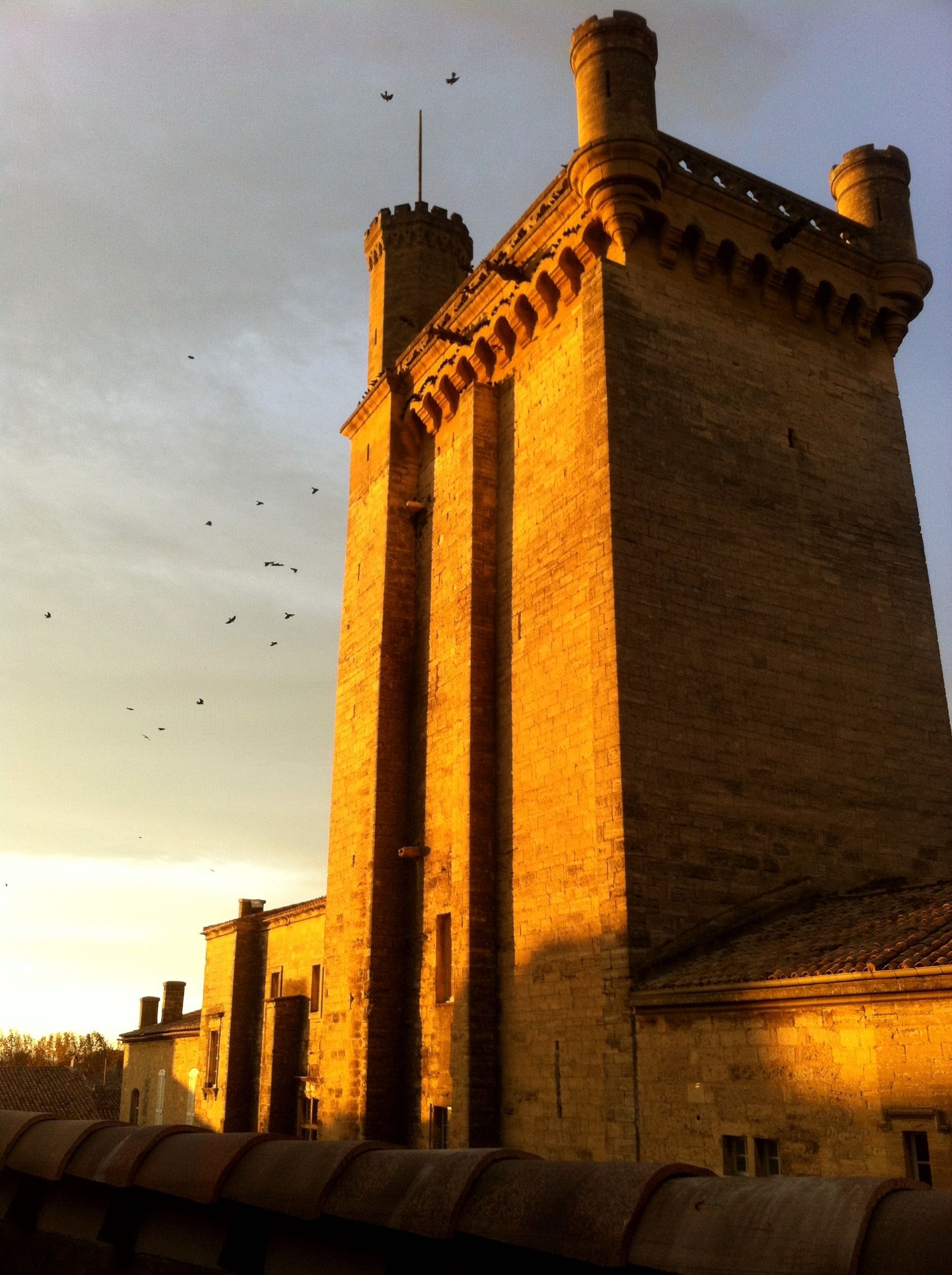 Sky scape in Uzes France