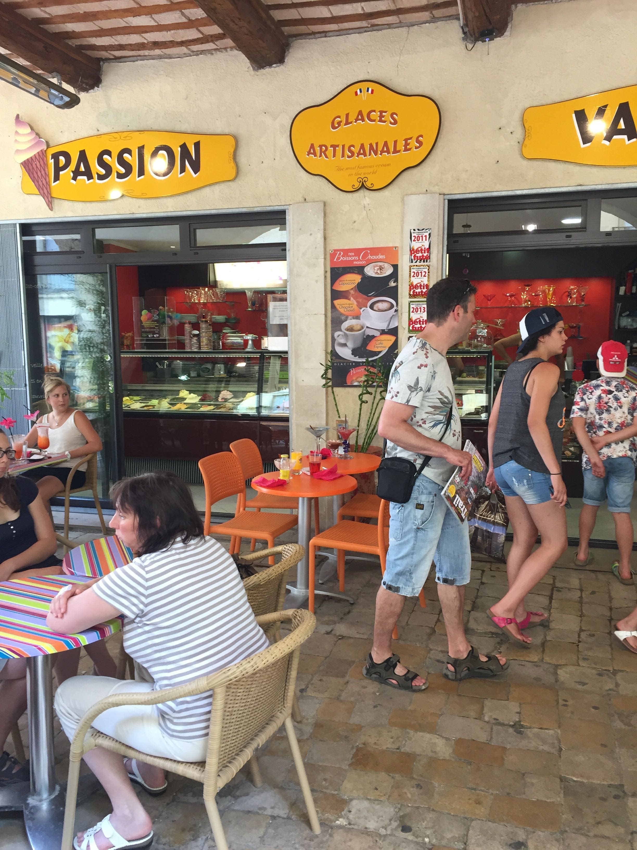 Passion Ice Cream on Place aux Herbes