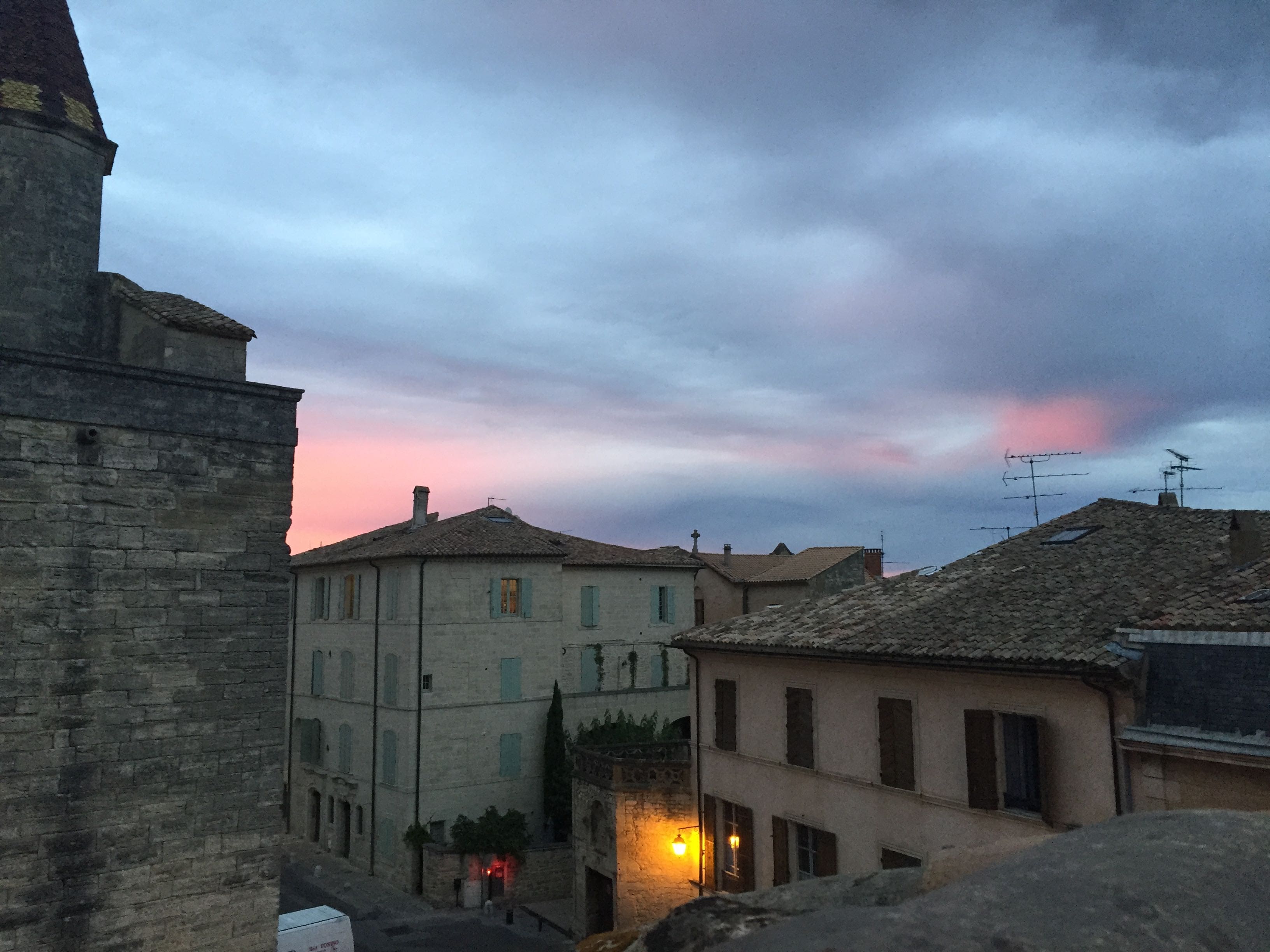 Sky scape in Uzes France