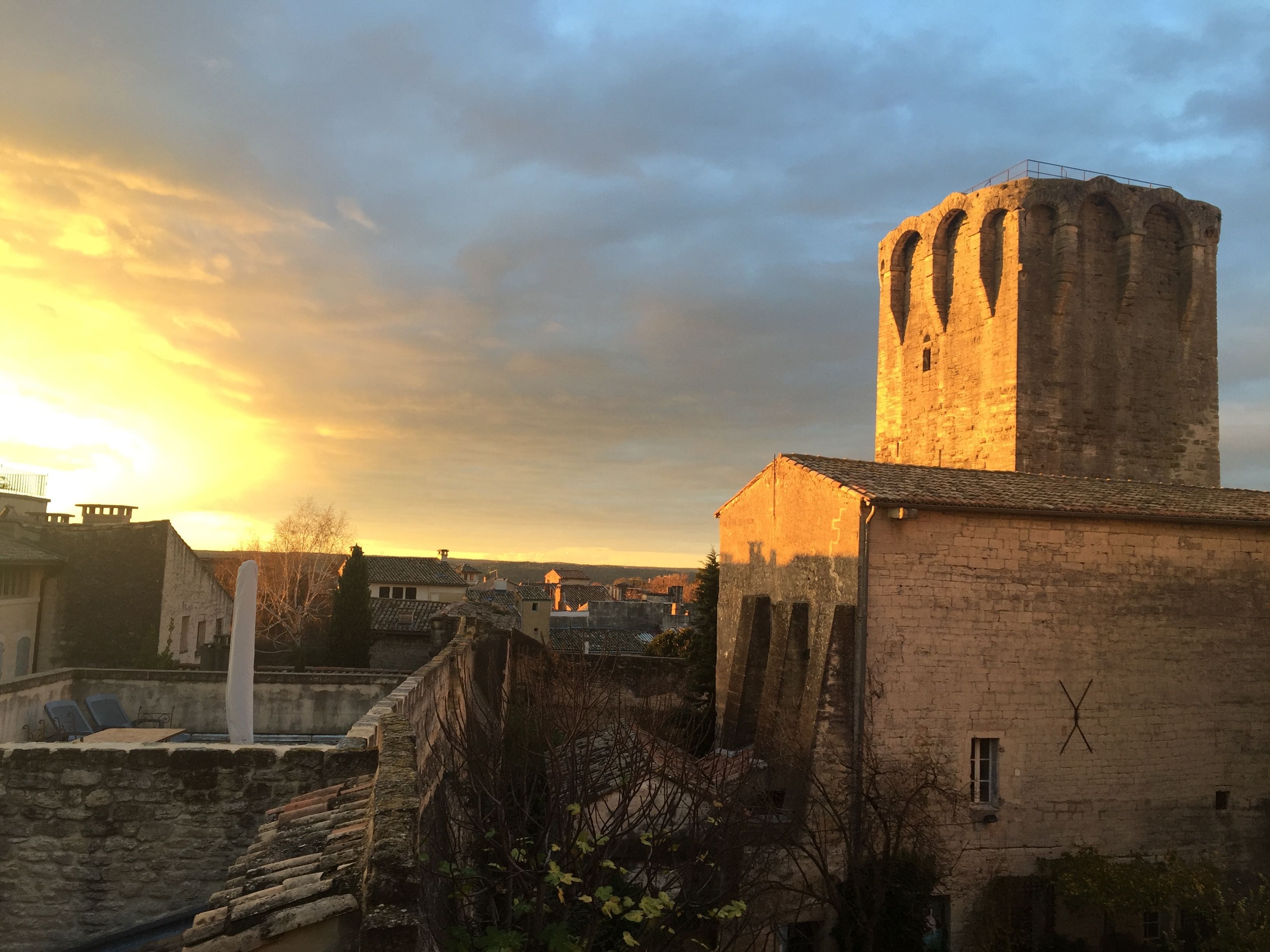 Sky scape in Uzes France