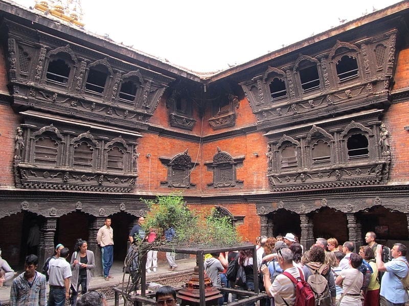 House near Dunbar Square where the Kumari Princess lives