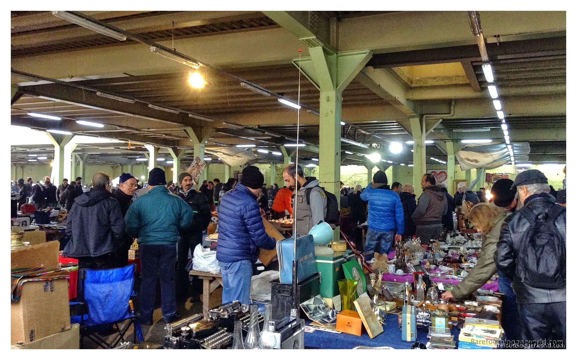 Flea market on Asian side of Istanbul