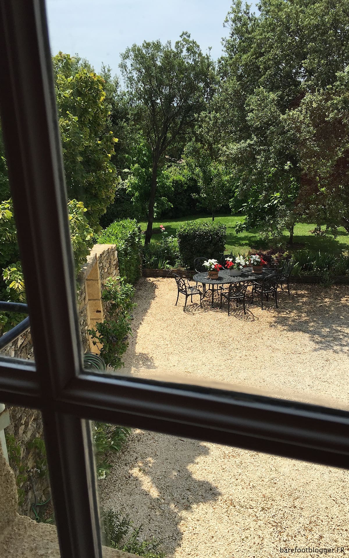 View of Mas d'Augustine courtyard
