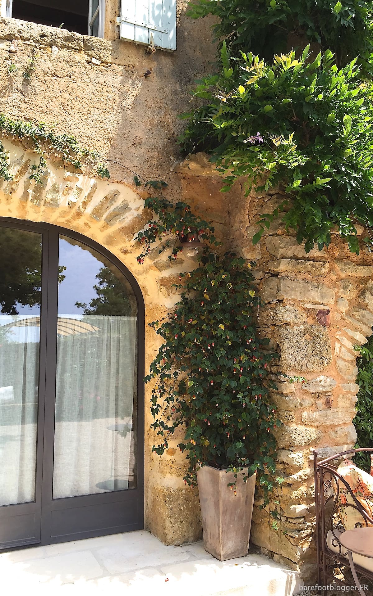 Restored cave at Mas d'Augustine