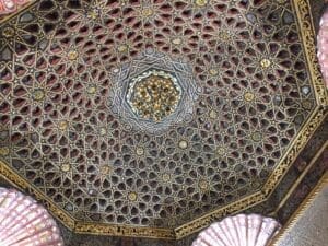 Ceiling decoration at Château Villandry