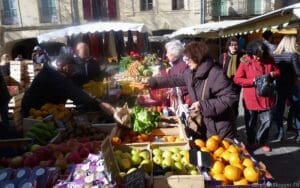 Uzes Saturday Market