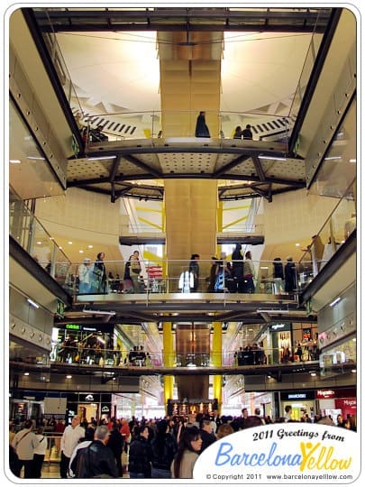 Las Arenas Mall in Barcelona